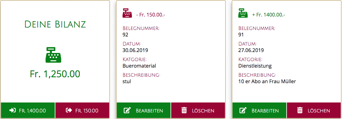 Vorschau der Webseite für Massagepraxen